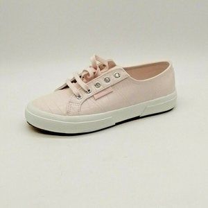 Superga Womens Lace Up Flat Heel Sneaker EUR 37.5 NEW‎